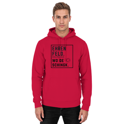 Wo de Sonn schingk - Ehrenfeld Druck  - Basic Unisex Hoodie