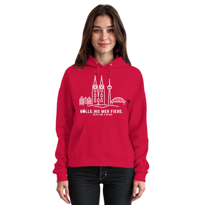 Skyline Fiere Druck - Basic Unisex Hoodie