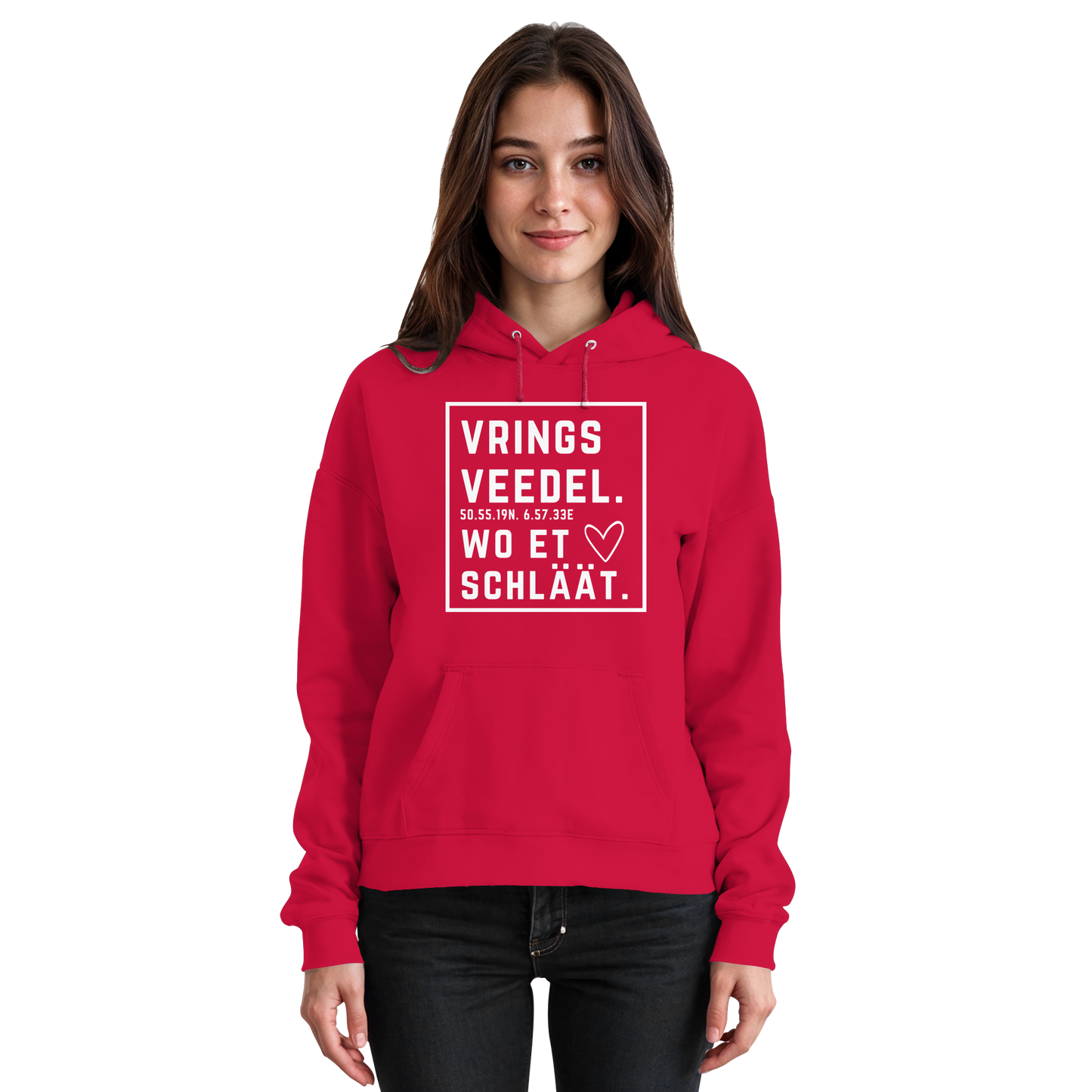 Vringsveedel Hätz Druck - Basic Unisex Hoodie
