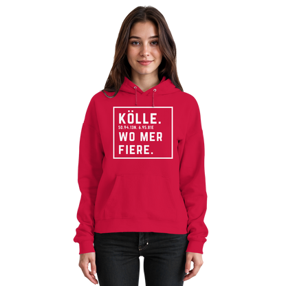 Kölle Fiere Druck  - Basic Unisex Hoodie