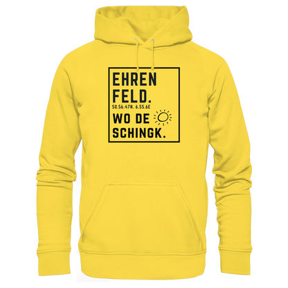 Wo de Sonn schingk - Ehrenfeld Druck  - Basic Unisex Hoodie