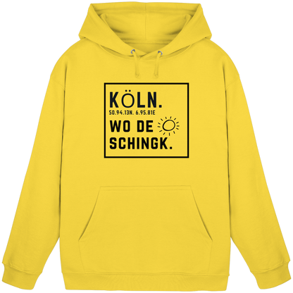 Wo de Sonn schingk - Köln Druck   - Basic Unisex Hoodie