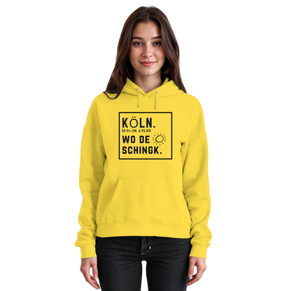 Wo de Sonn schingk - Köln Druck   - Basic Unisex Hoodie