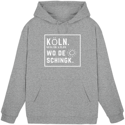 Wo de Sonn schingk - Köln Druck - Basic Unisex Hoodie