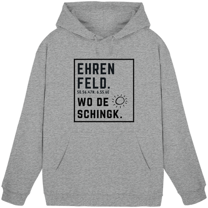 Wo de Sonn schingk - Ehrenfeld Druck  - Basic Unisex Hoodie