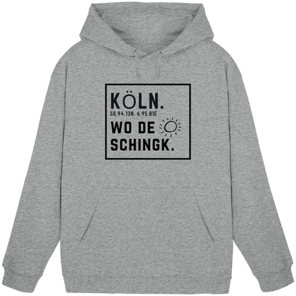 Wo de Sonn schingk - Köln Druck   - Basic Unisex Hoodie