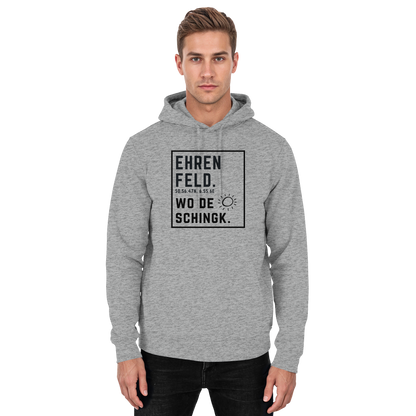 Wo de Sonn schingk - Ehrenfeld Druck  - Basic Unisex Hoodie