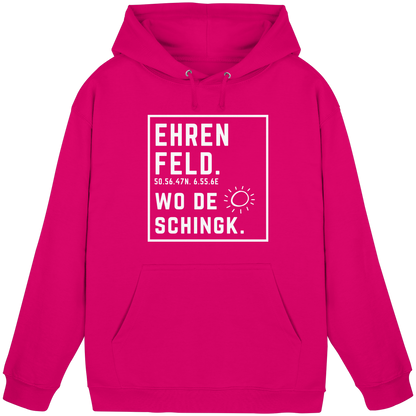 Wo de Sonn schingk - Ehrenfeld Druck - Basic Unisex Hoodie