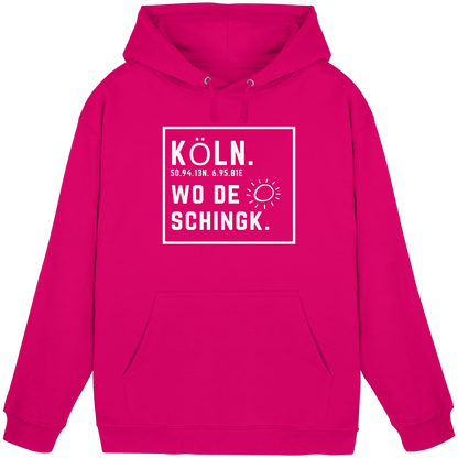 Wo de Sonn schingk - Köln Druck - Basic Unisex Hoodie