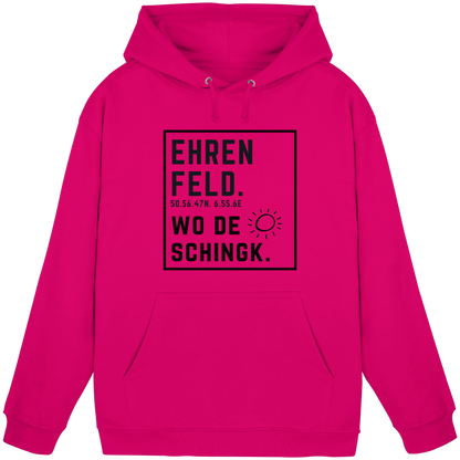 Wo de Sonn schingk - Ehrenfeld Druck  - Basic Unisex Hoodie