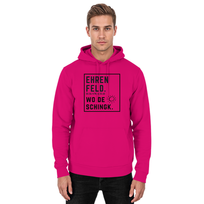 Wo de Sonn schingk - Ehrenfeld Druck  - Basic Unisex Hoodie