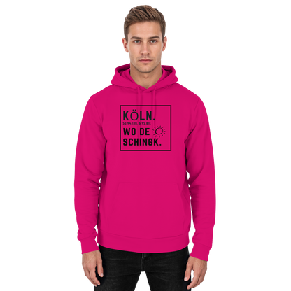 Wo de Sonn schingk - Köln Druck   - Basic Unisex Hoodie