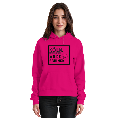 Wo de Sonn schingk - Köln Druck   - Basic Unisex Hoodie