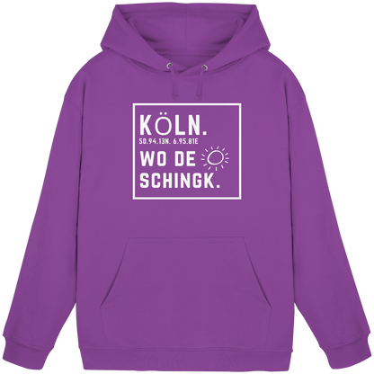Wo de Sonn schingk - Köln Druck - Basic Unisex Hoodie