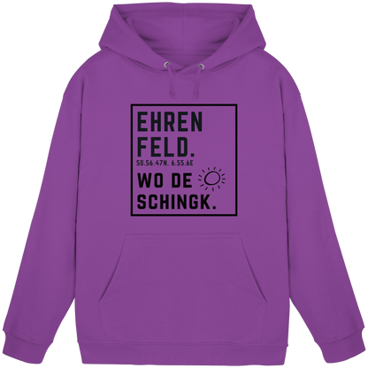 Wo de Sonn schingk - Ehrenfeld Druck  - Basic Unisex Hoodie