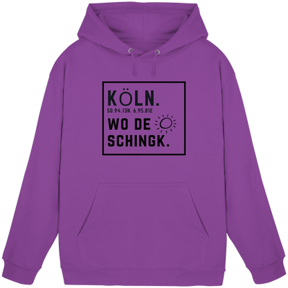 Wo de Sonn schingk - Köln Druck   - Basic Unisex Hoodie
