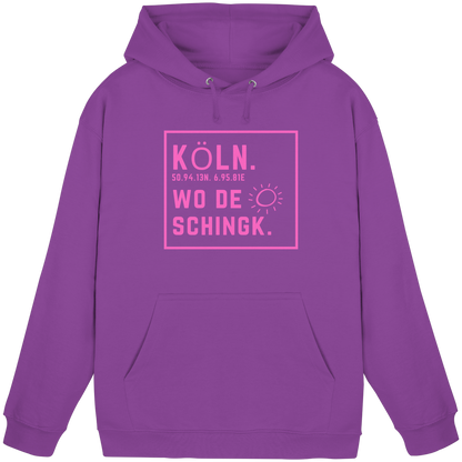 Wo de Sonn schingk - Köln Druck  - Basic Unisex Hoodie