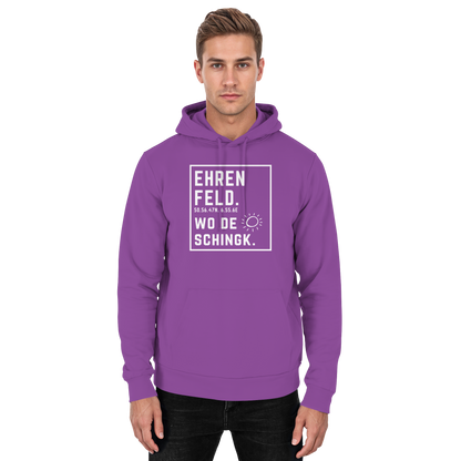 Wo de Sonn schingk - Ehrenfeld Druck - Basic Unisex Hoodie