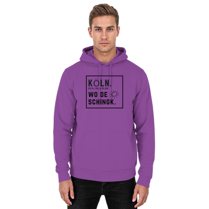 Wo de Sonn schingk - Köln Druck   - Basic Unisex Hoodie