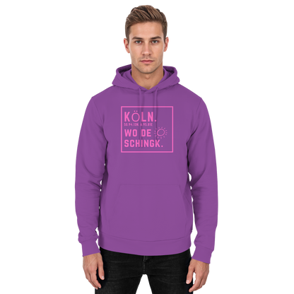 Wo de Sonn schingk - Köln Druck  - Basic Unisex Hoodie