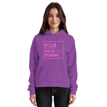 Wo de Sonn schingk - Köln Druck  - Basic Unisex Hoodie