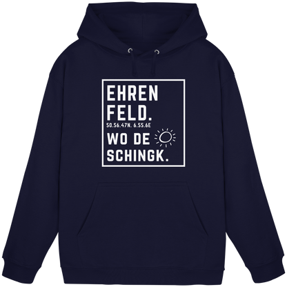 Wo de Sonn schingk - Ehrenfeld Druck - Basic Unisex Hoodie