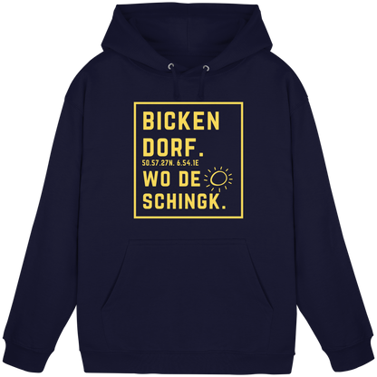 Wo de Sonn schingk - Bickendorf Druck - Basic Unisex Hoodie