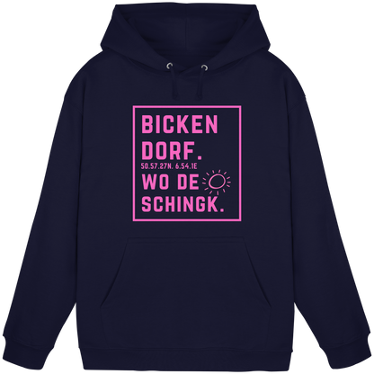 Wo de Sonn schingk - Bickendorf Druck  - Basic Unisex Hoodie