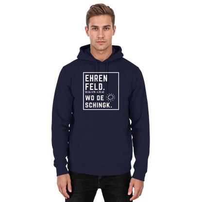 Wo de Sonn schingk - Ehrenfeld Druck - Basic Unisex Hoodie