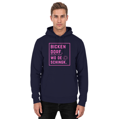 Wo de Sonn schingk - Bickendorf Druck  - Basic Unisex Hoodie