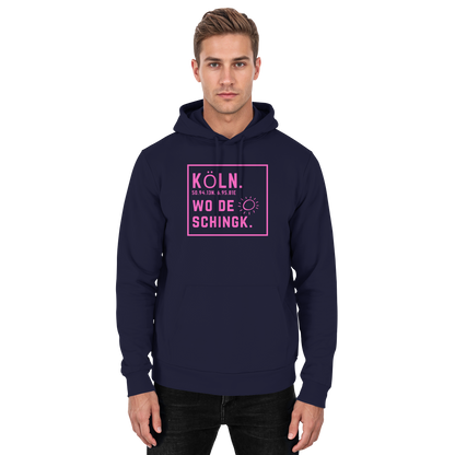 Wo de Sonn schingk - Köln Druck  - Basic Unisex Hoodie