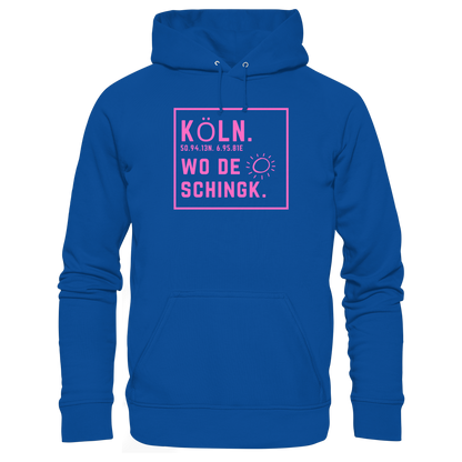 Wo de Sonn schingk - Köln Druck  - Basic Unisex Hoodie