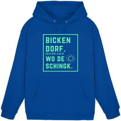 Wo de Sonn schingk - Bickendorf Druck - Basic Unisex Hoodie