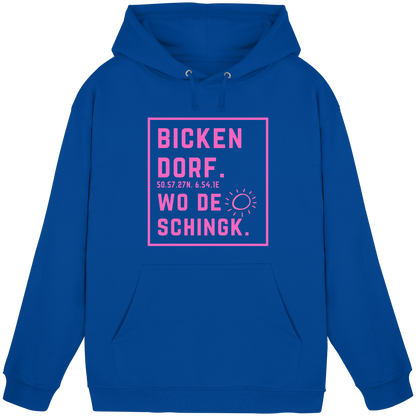 Wo de Sonn schingk - Bickendorf Druck  - Basic Unisex Hoodie