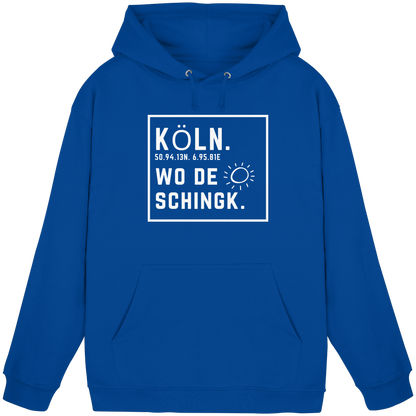 Wo de Sonn schingk - Köln Druck - Basic Unisex Hoodie