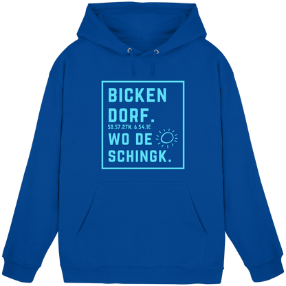 Wo de Sonn schingk - Bickendorf Druck - Basic Unisex Hoodie