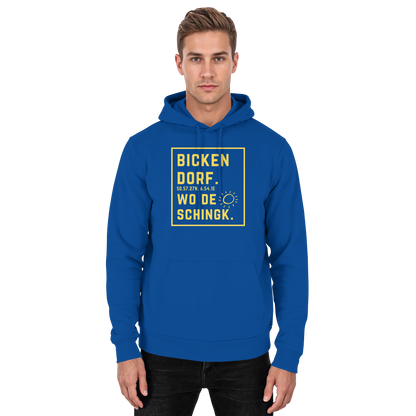Wo de Sonn schingk - Bickendorf Druck - Basic Unisex Hoodie