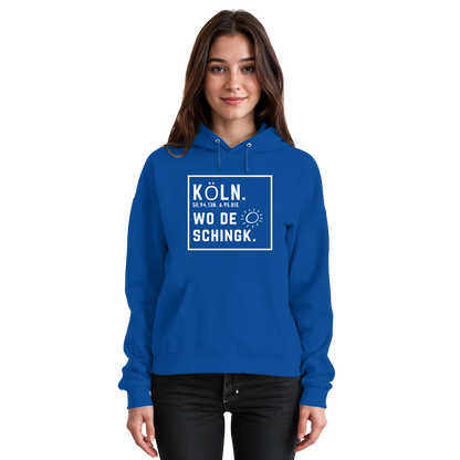 Wo de Sonn schingk - Köln Druck - Basic Unisex Hoodie