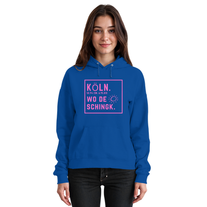 Wo de Sonn schingk - Köln Druck  - Basic Unisex Hoodie