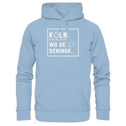 Wo de Sonn schingk - Köln Druck - Basic Unisex Hoodie
