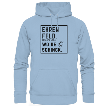 Wo de Sonn schingk - Ehrenfeld Druck  - Basic Unisex Hoodie