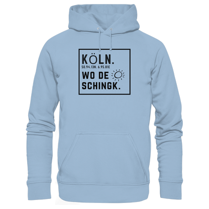 Wo de Sonn schingk - Köln Druck   - Basic Unisex Hoodie