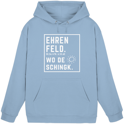 Wo de Sonn schingk - Ehrenfeld Druck - Basic Unisex Hoodie