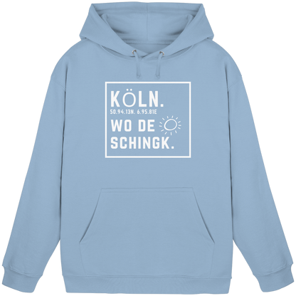 Wo de Sonn schingk - Köln Druck - Basic Unisex Hoodie