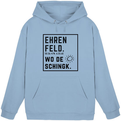 Wo de Sonn schingk - Ehrenfeld Druck  - Basic Unisex Hoodie
