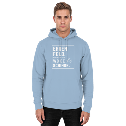 Wo de Sonn schingk - Ehrenfeld Druck - Basic Unisex Hoodie