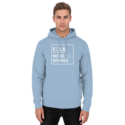 Wo de Sonn schingk - Köln Druck - Basic Unisex Hoodie