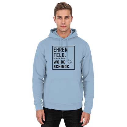 Wo de Sonn schingk - Ehrenfeld Druck  - Basic Unisex Hoodie