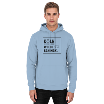 Wo de Sonn schingk - Köln Druck   - Basic Unisex Hoodie