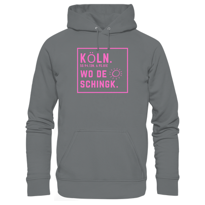 Wo de Sonn schingk - Köln Druck  - Basic Unisex Hoodie